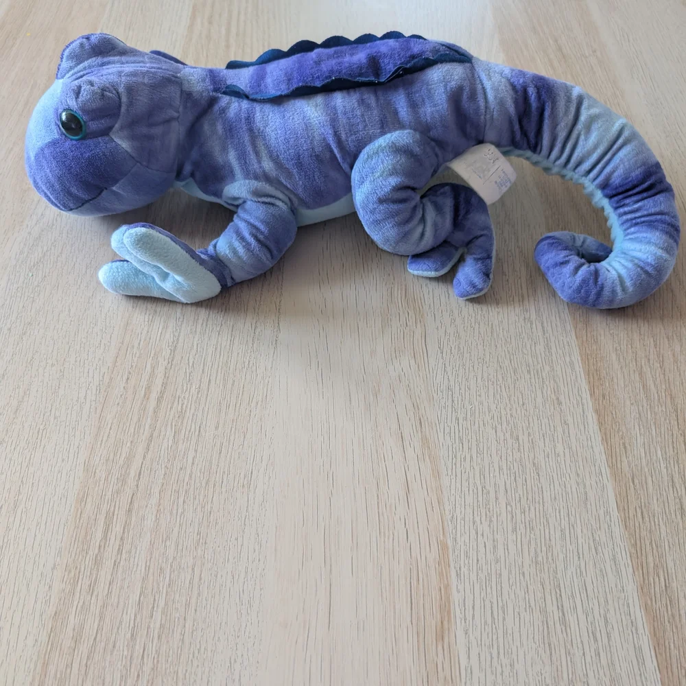Purple Plush Dragon Toy for Small Pets